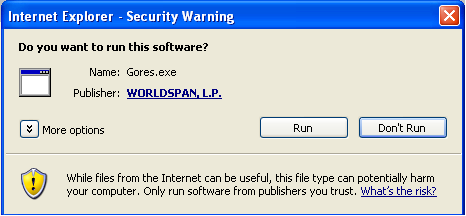 install worldspan go res install worldspan go res